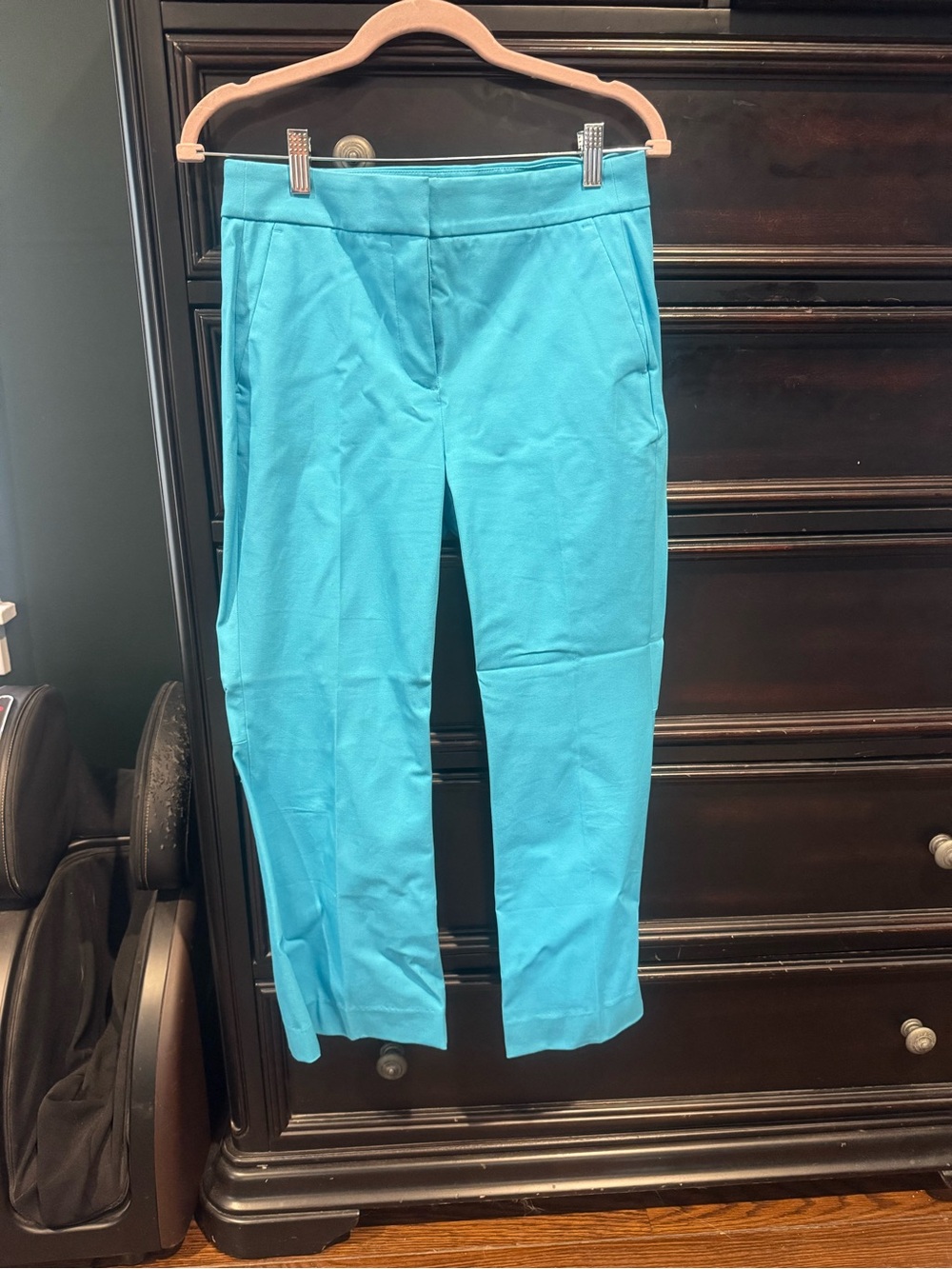 J. Crew Bright Turquoise Boot-Cut Pants